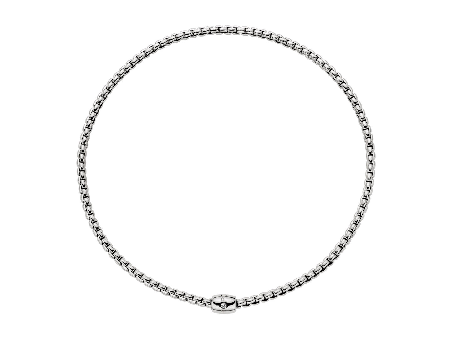Flex'it necklace with ornamental clasp