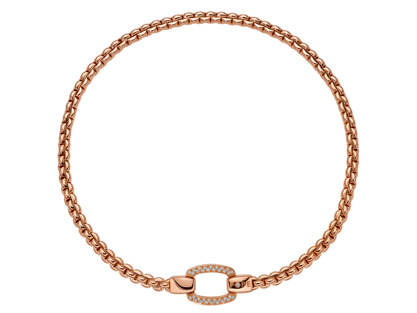 FOPE Eka Flex’it Necklace- Diamond Accent