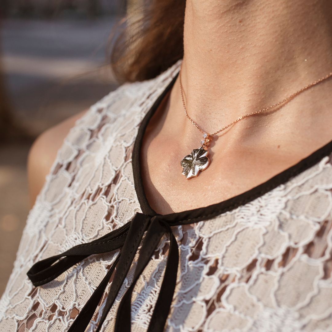 Regal - Rose Gold Necklace - Ksenia Mirella Jewellery