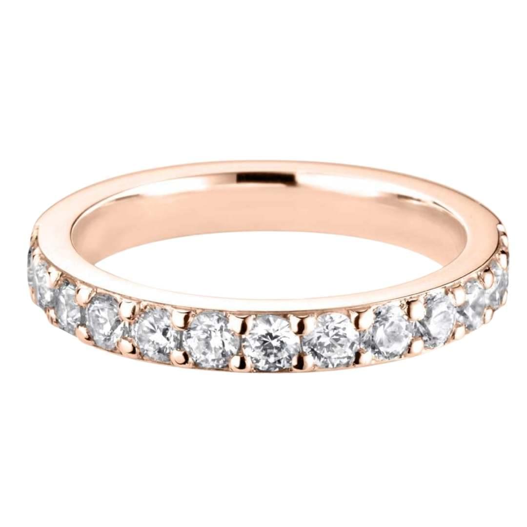Classic- Rose Gold Diamond Ring - Ksenia Mirella Jewellery