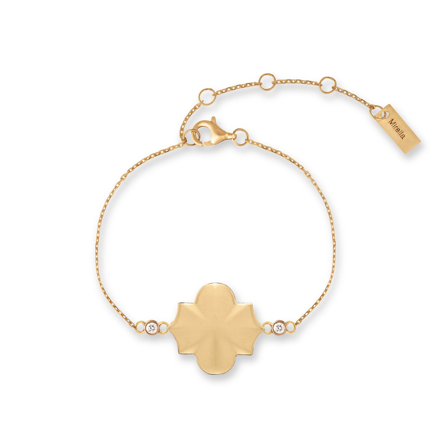 Regal - Yellow Gold Bracelet - Ksenia Mirella Jewellery