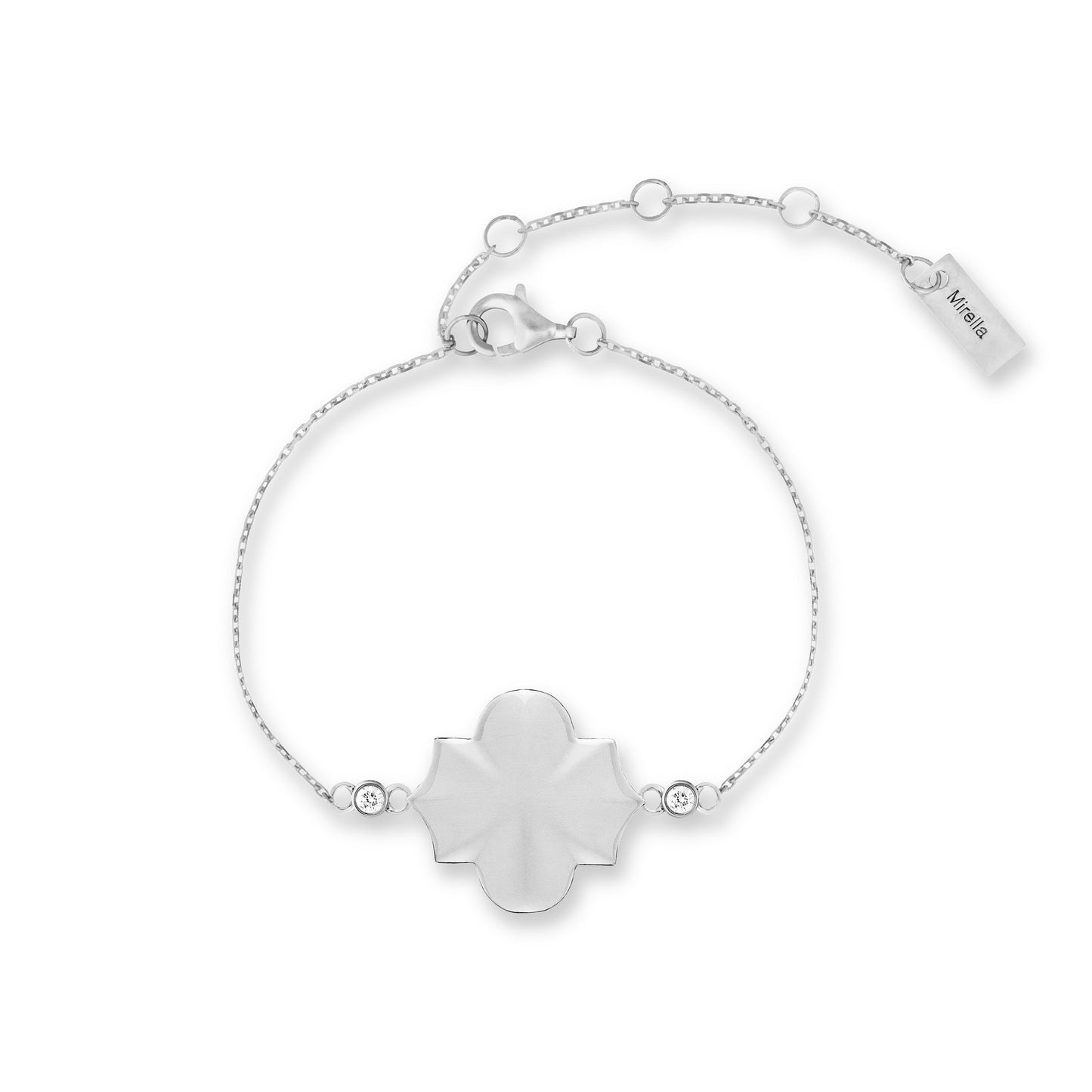 Regal - White Gold Bracelet - Ksenia Mirella Jewellery