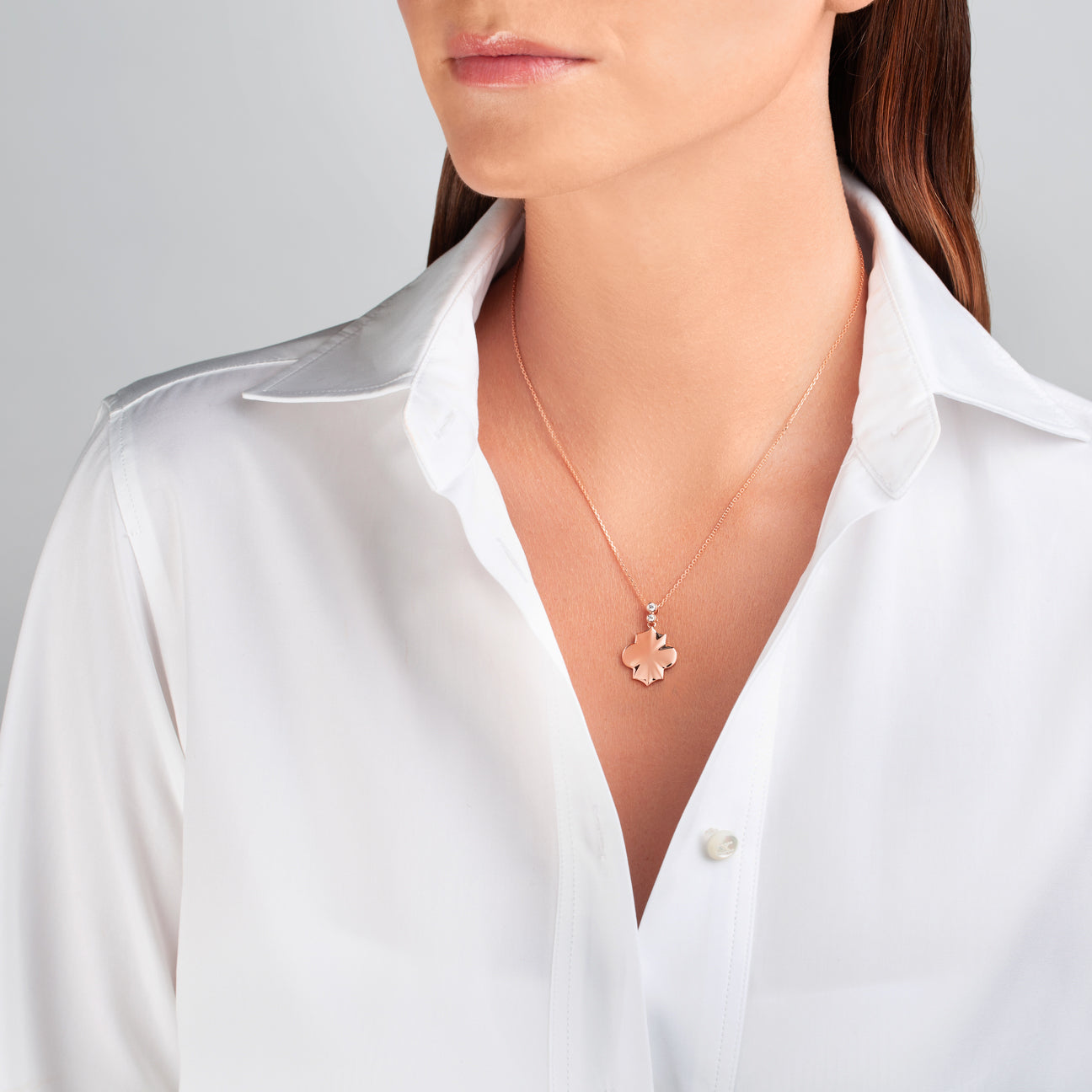 Regal - Rose Gold Necklace - Ksenia Mirella Jewellery