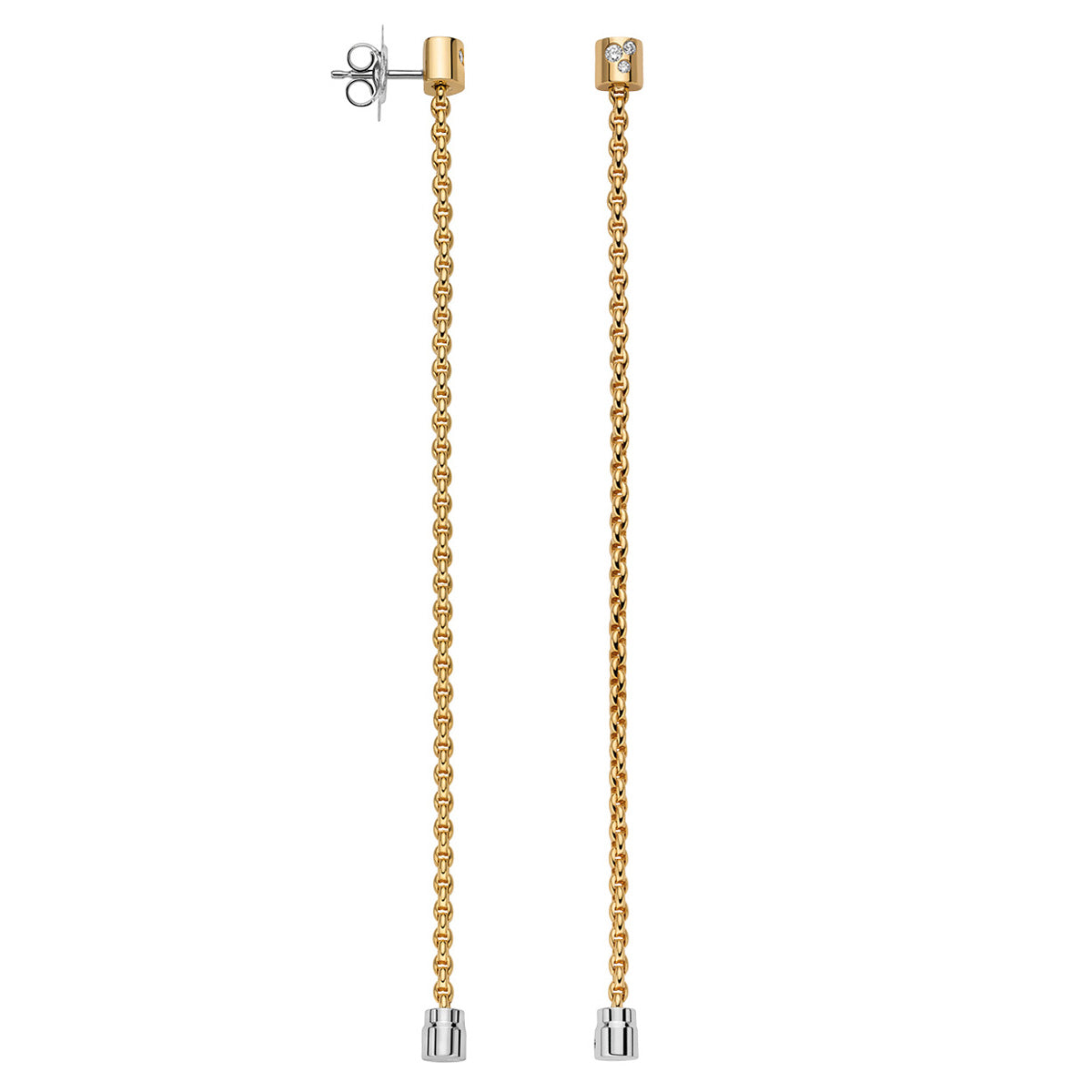 FOPE Aria X-Long Drop Earrings