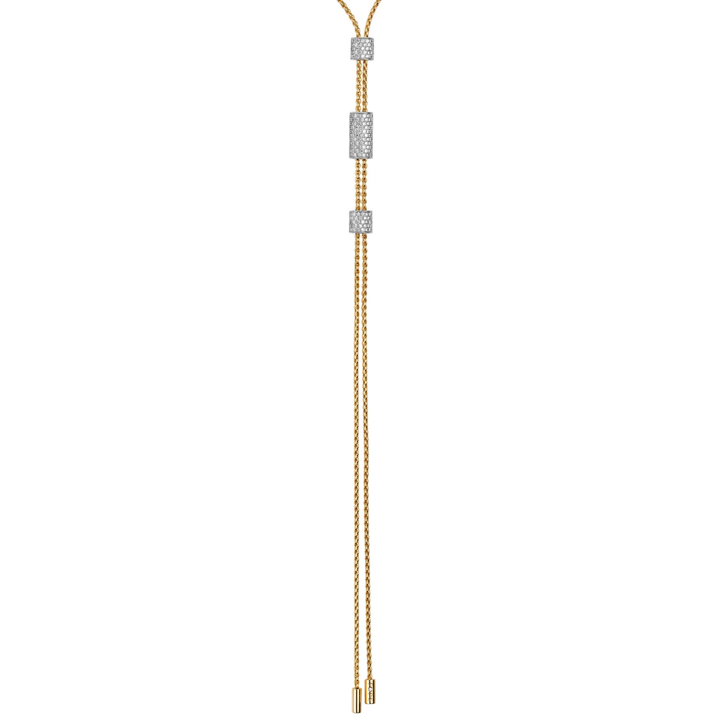 FOPE Aria Extra Long Pavé Necklace