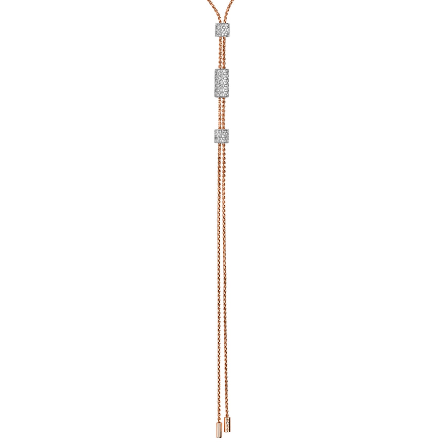 FOPE Aria Extra Long Pavé Necklace