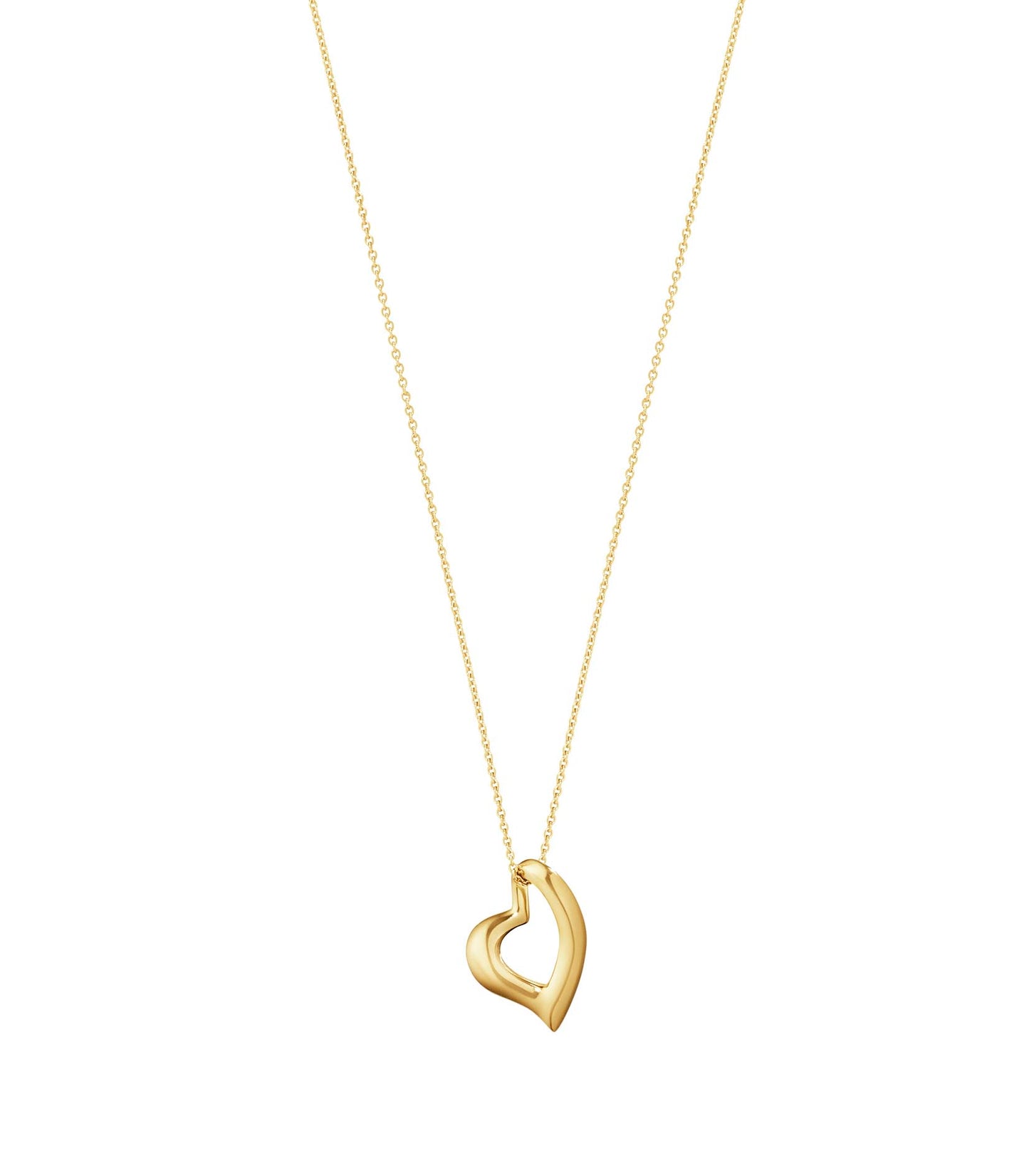Georg Jensen 18ct Gold Heart Pendant