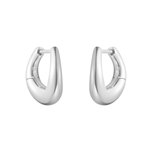 Georg Jensen Offspring Silver Small Hoops