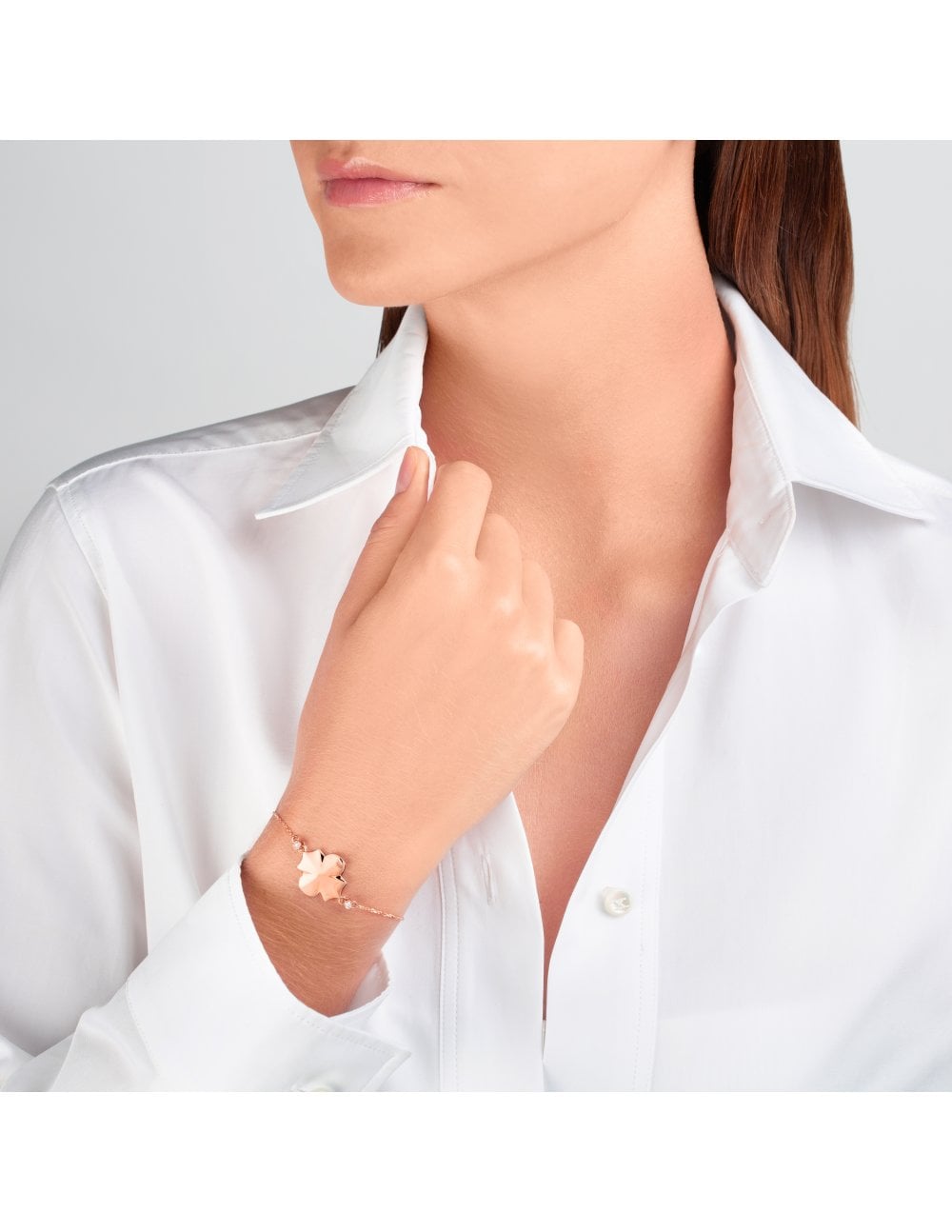 Regal - White Gold Bracelet - Ksenia Mirella Jewellery