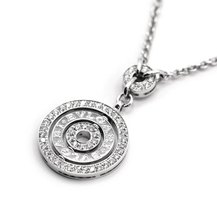 BVLGARI Astrale Cerchi necklace| White Gold