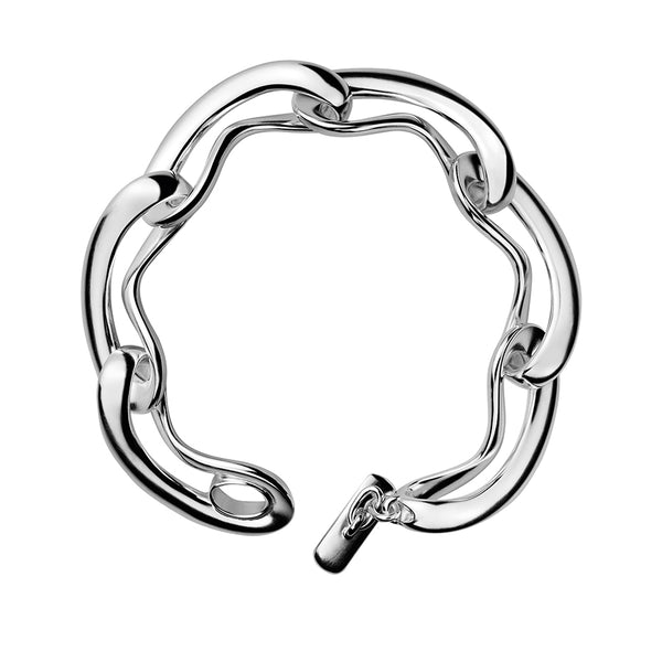 Georg Jensen Silver Infinity Bracelet