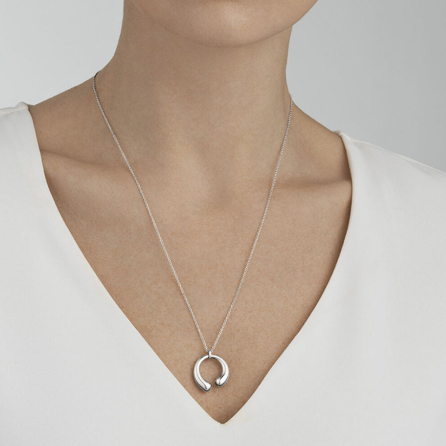 Georg Jensen Mercy Medium Silver Pendant