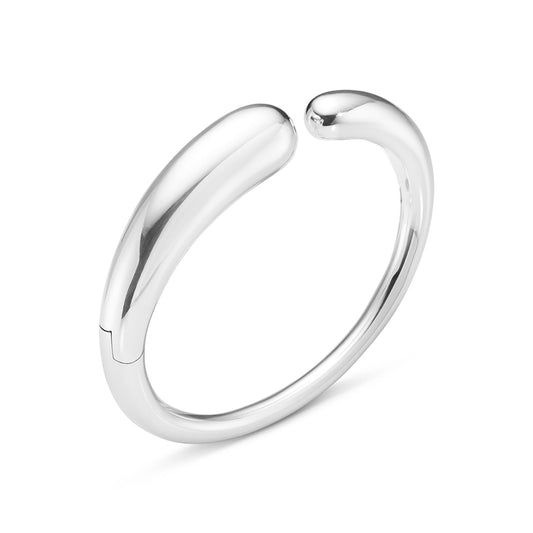Georg Jensen silver hinged bangle