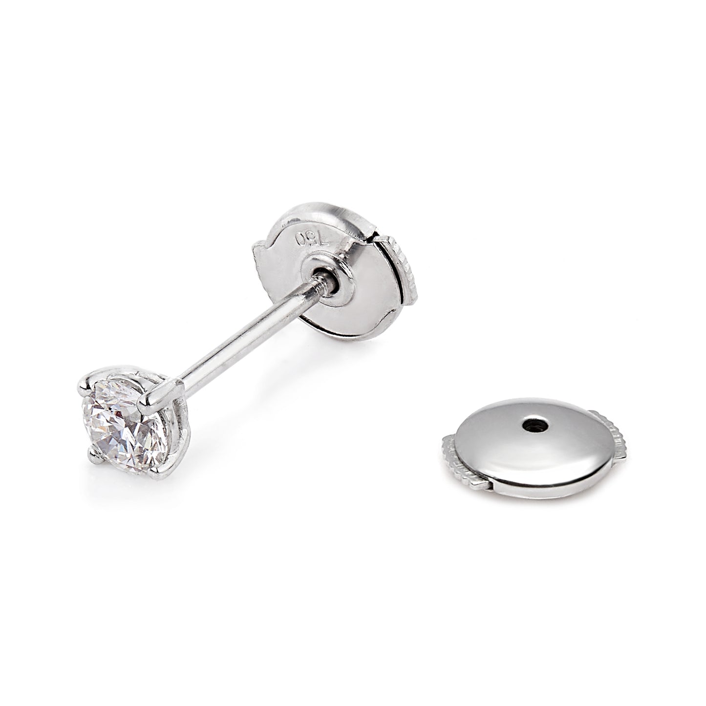 Platinum Lab-Grown Diamond Studs | 0.75ct – 3.00ct