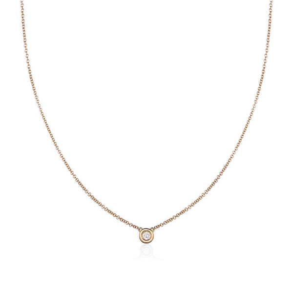 Solo Necklace in 18kt Yellow Gold