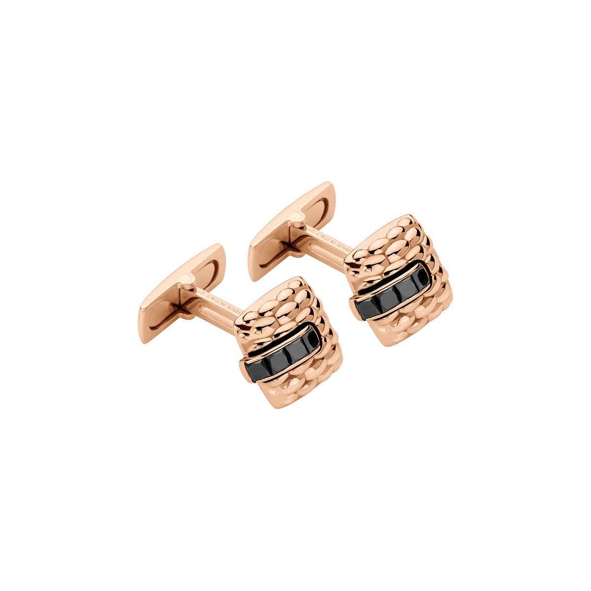Fope Vendôme- Cufflinks with Black Diamonds