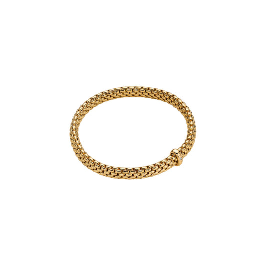 Fope Vendôme Bracelet- Single Diamond Logo Rondel
