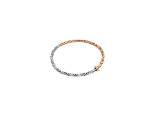 FOPE Prima Link Bracelet with Single Diamond Rondel