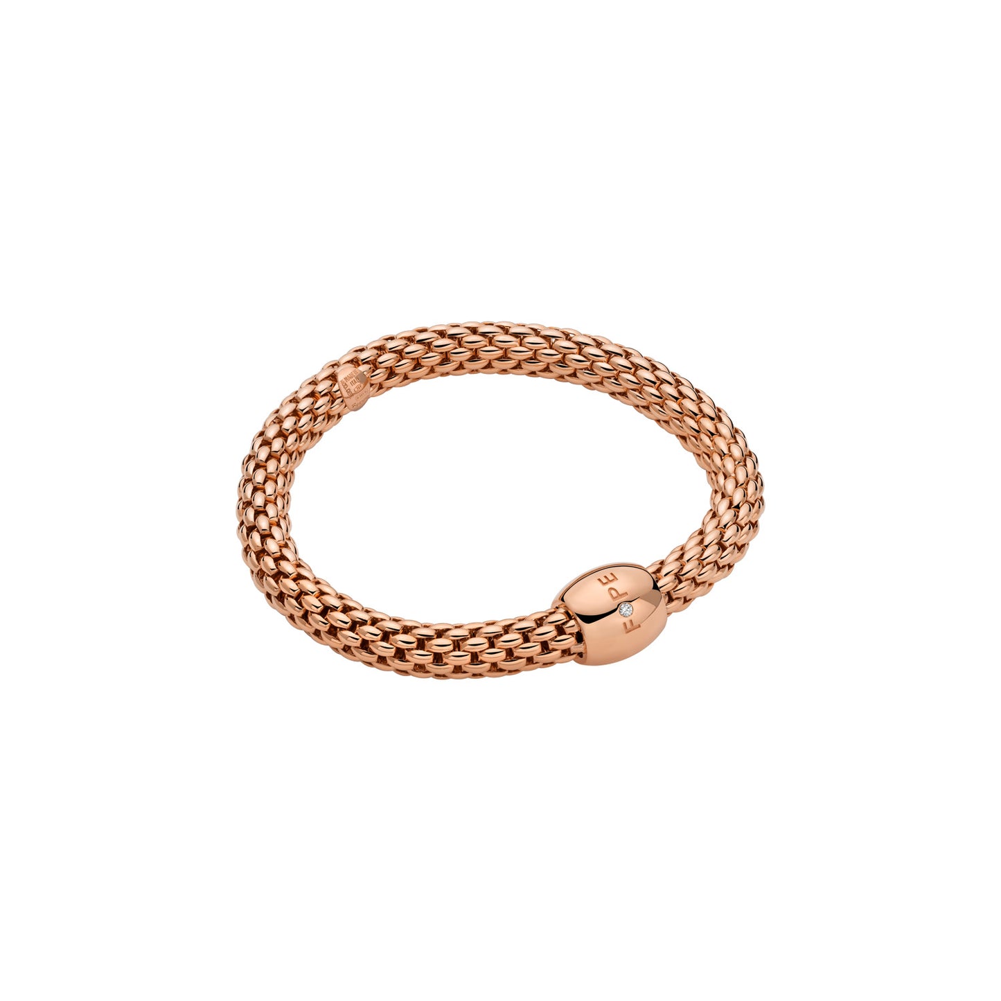 FOPE -Love Nest Bracelet with Logo Rondel