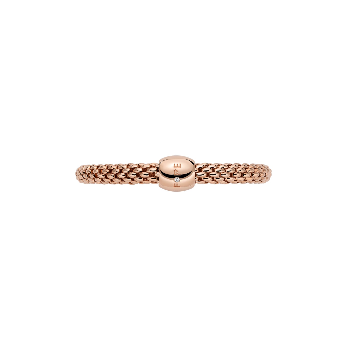 FOPE -Love Nest Bracelet with Logo Rondel