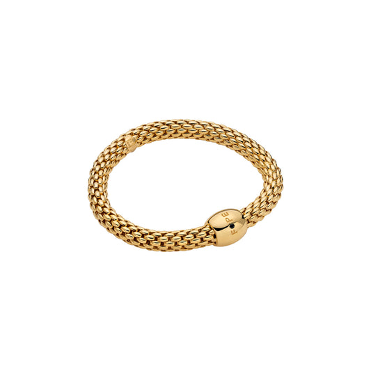 FOPE -Love Nest Bracelet with Black Diamond Logo Rondel