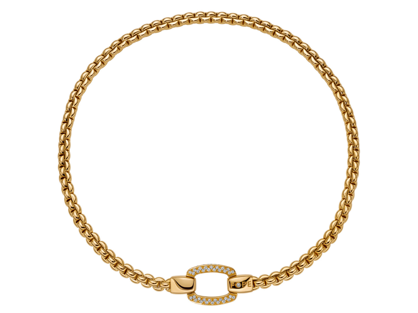 FOPE Eka Flex’it Necklace- Diamond Accent
