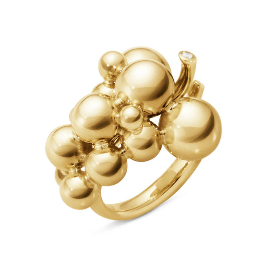 Georg Jensen Moonlight Grapes Gold Ring