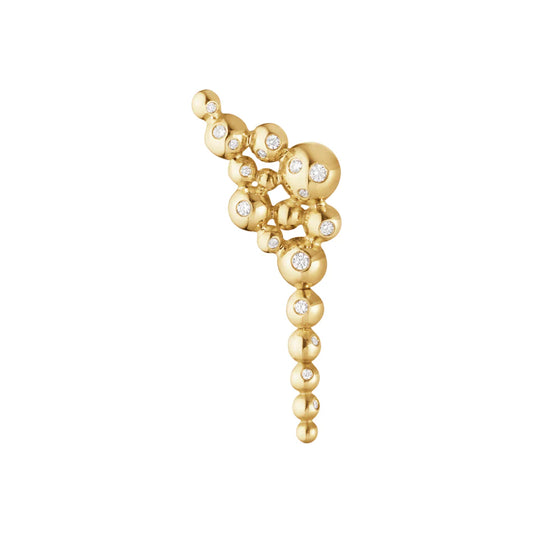 Moonlight Grapes Ear Cuffs in Yellow Gold & Diamond