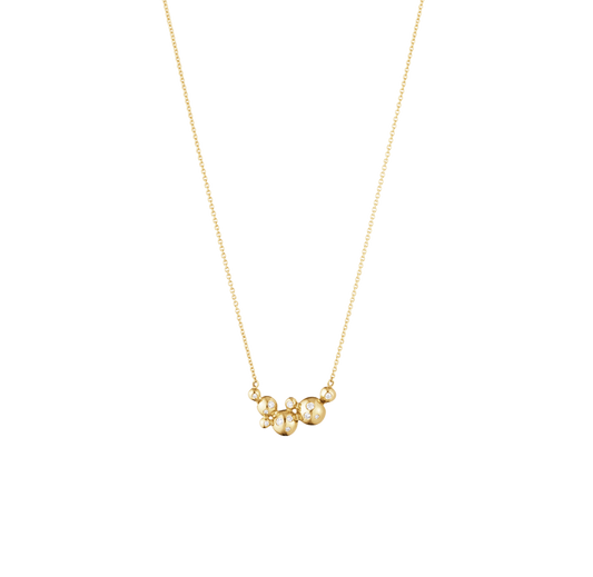 Georg Jensen Moonlight Grapes Gold Pendant