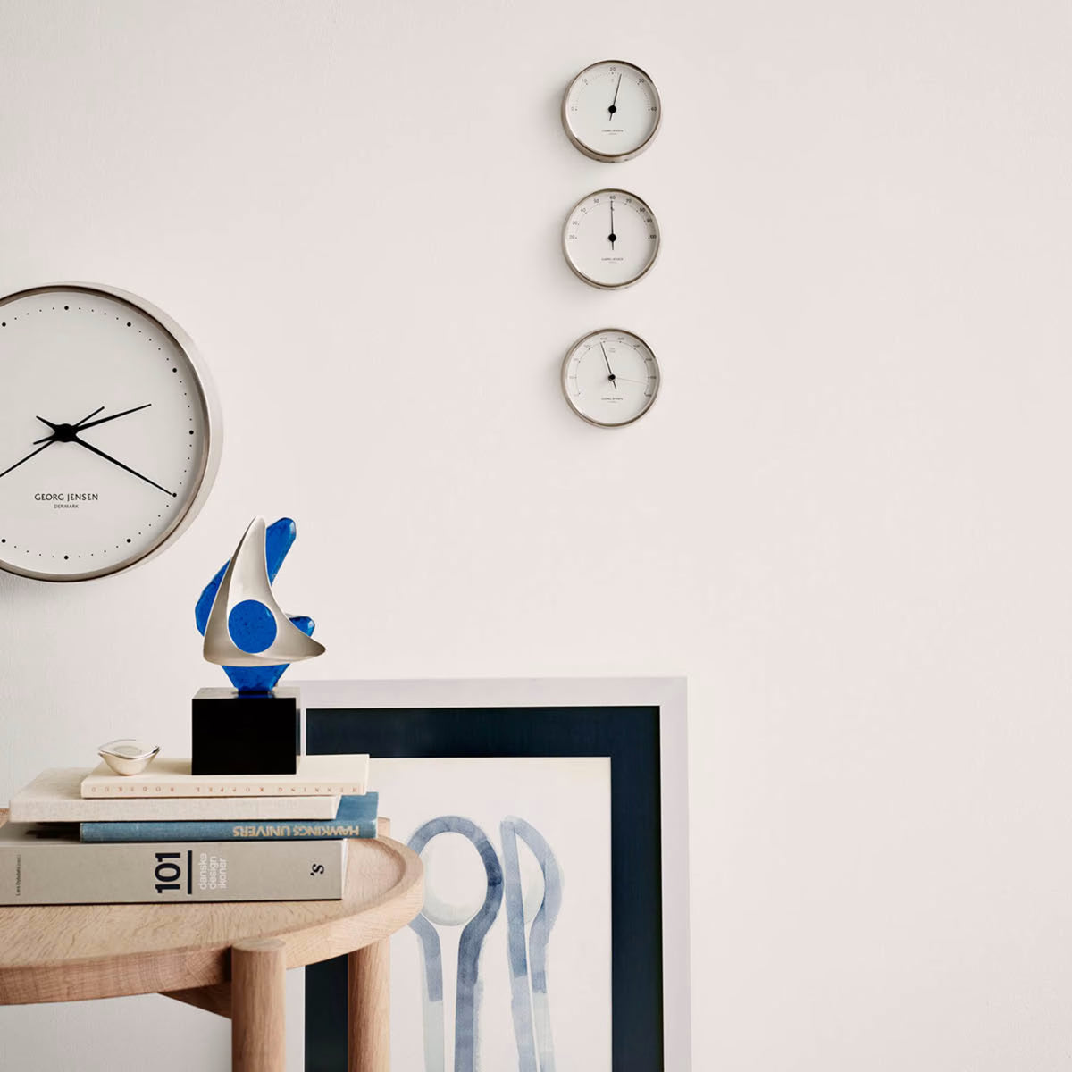 Koppel Collection 22 cm wall clock with white dial