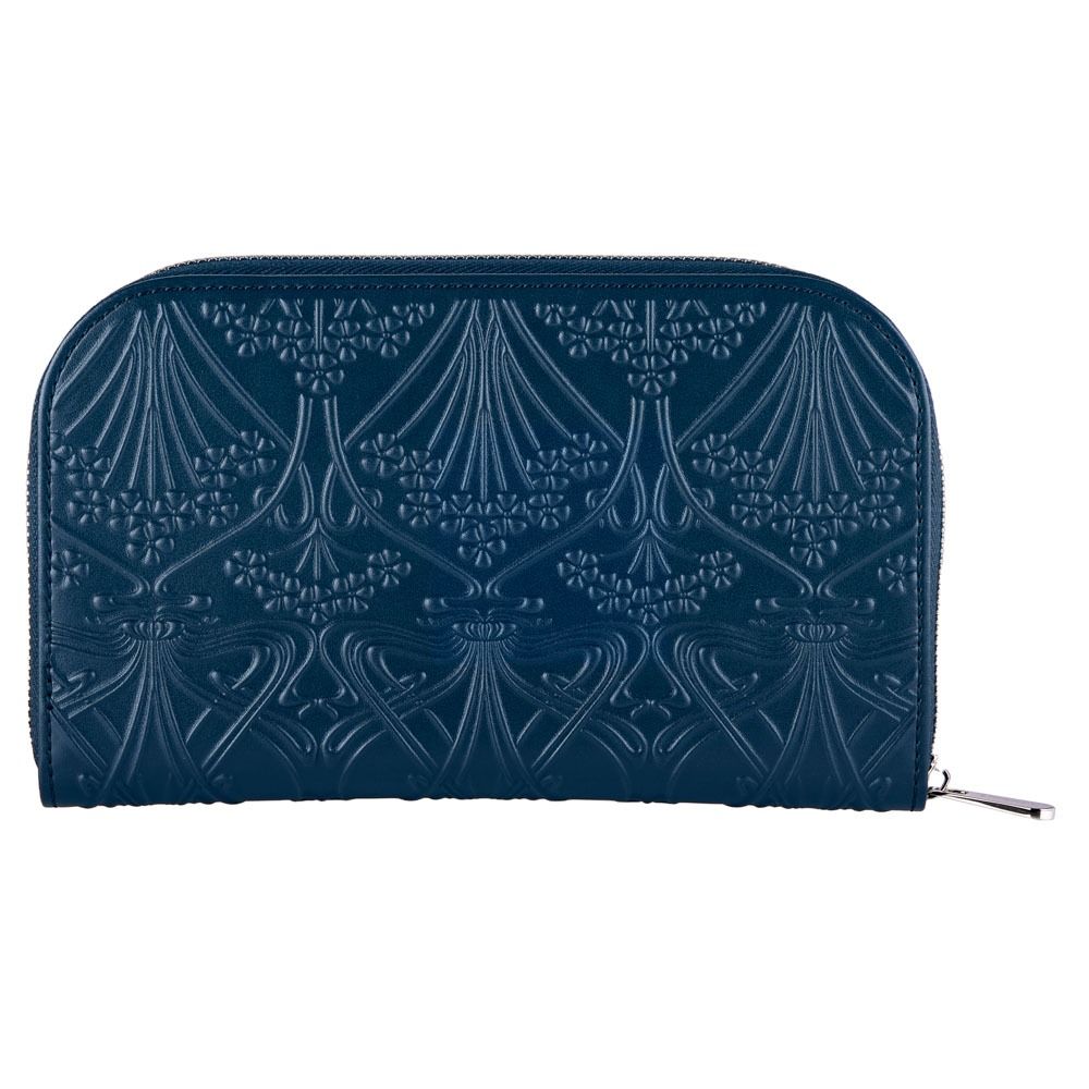 WOLF X LIBERTY All Over Ianthe Travel Jewellery Portfolio - Navy