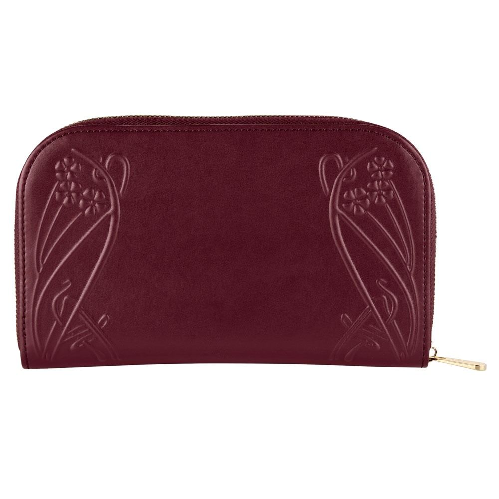 WOLF X LIBERTY Ianthe Travel Jewellery Portfolio - Burgundy