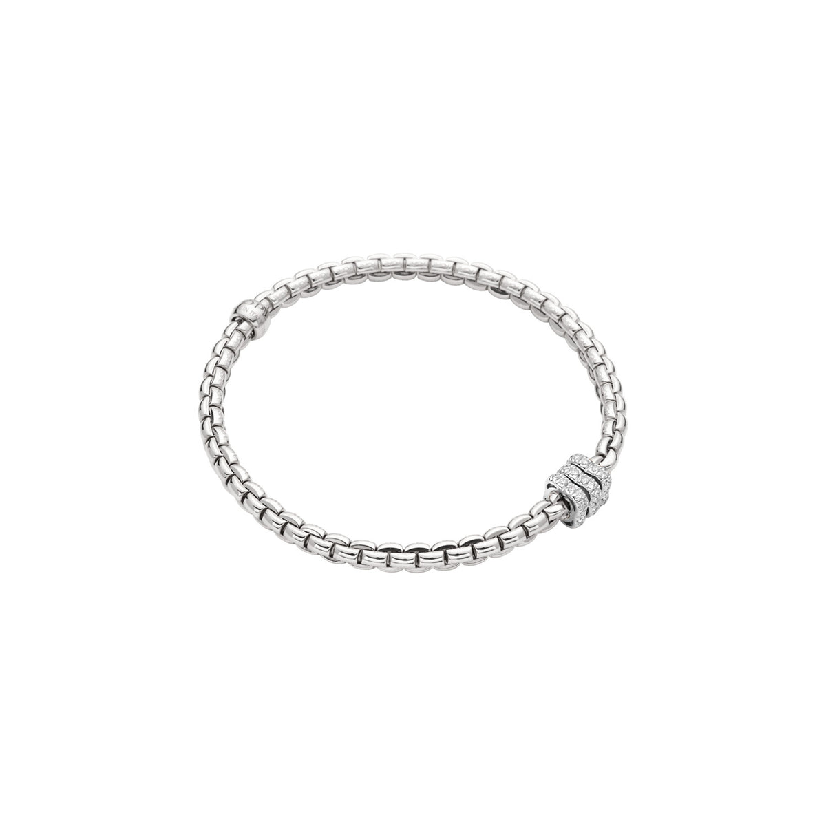 FOPE Eka Flex’it Bracelet with Diamond Rondel 0.33ct