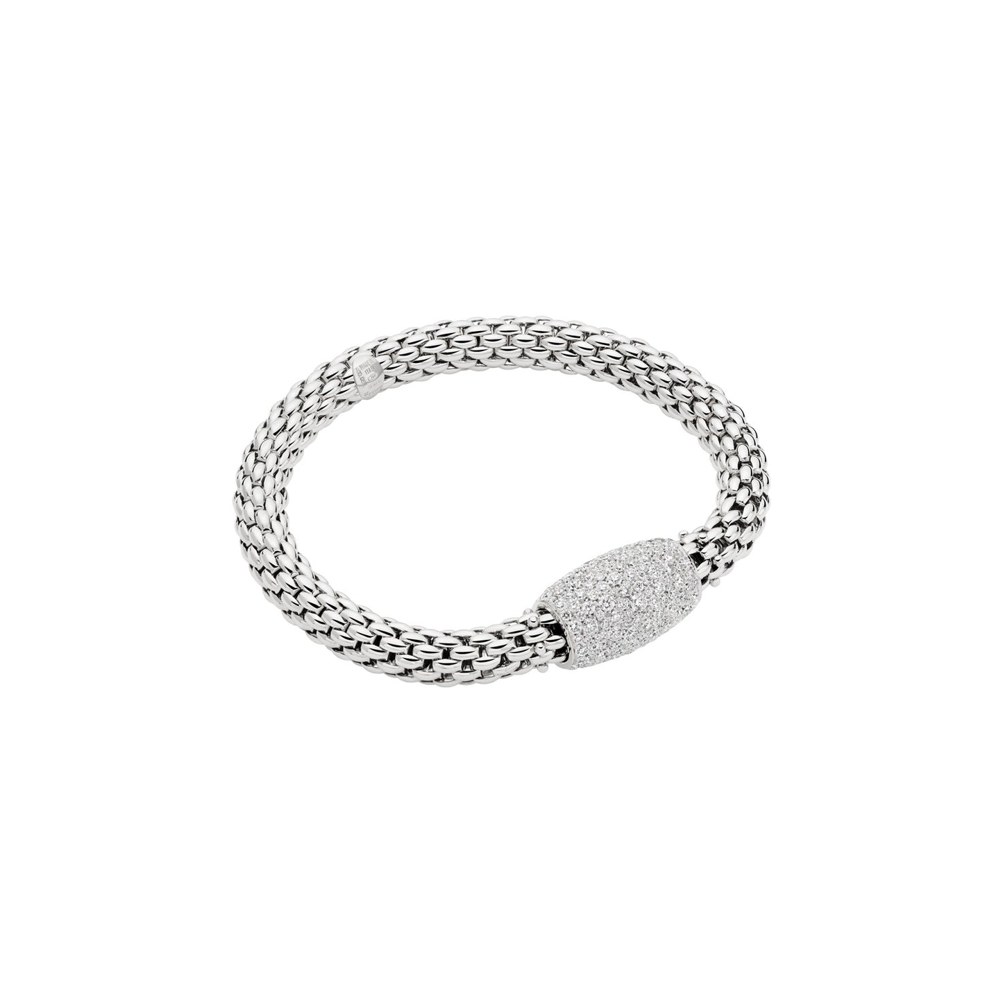 FOPE- Love Nest Full Pavé White Diamond Rondel