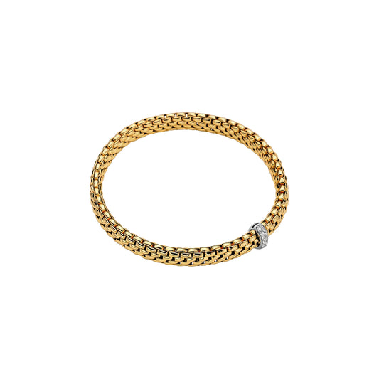 Fope Vendôme Bracelet- Pavé Diamond Rondel