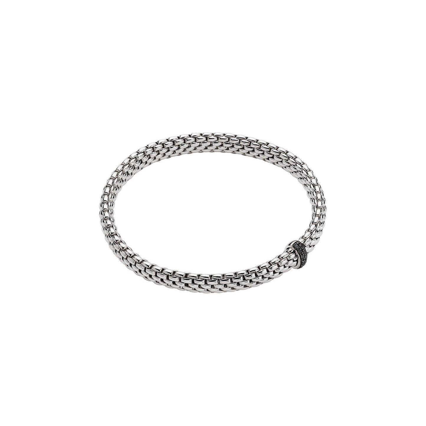Fope Vendôme Bracelet- Black Diamond Pavé Rondel