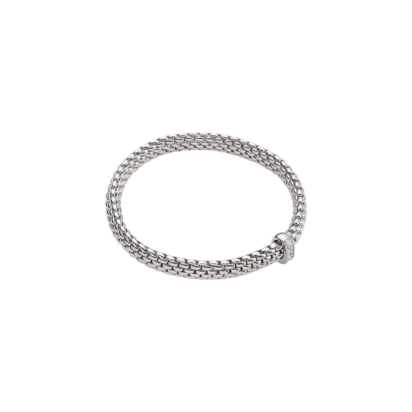Fope Vendôme Bracelet - Princess Cut Diamond Rondel