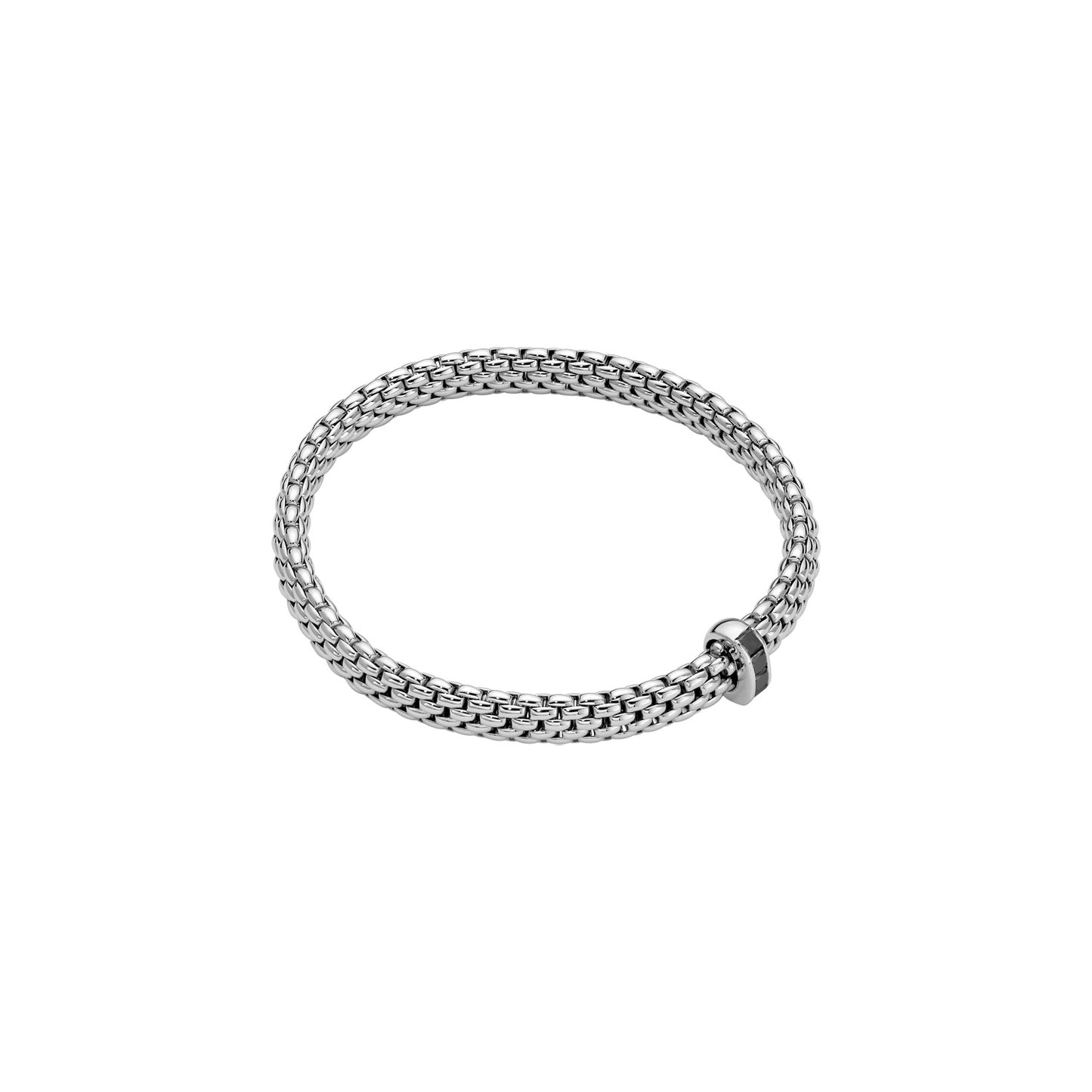 Fope Vendôme Bracelet -Black Diamond Princess Cut Rondel