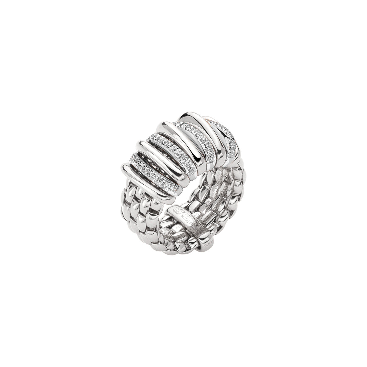 FOPE Panorama Semi Pavé Ring