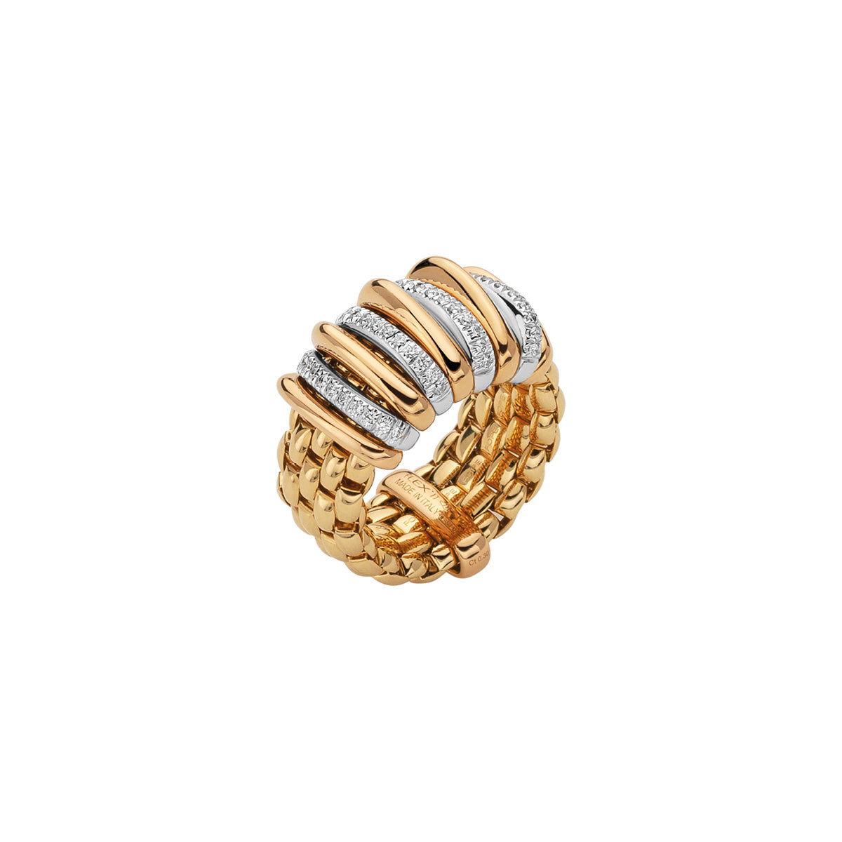 FOPE Panorama Semi Pavé Ring