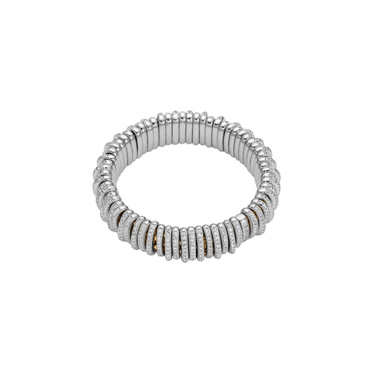 FOPE Panorama Bracelet with Full Diamond Rondels – 4.63ct