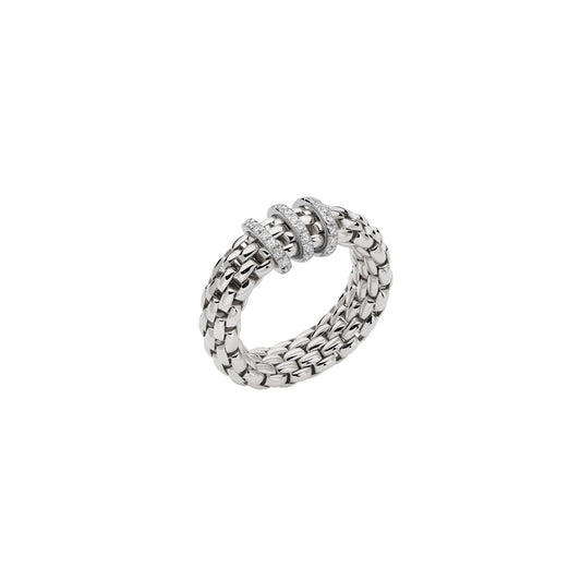 Vendôme Flex'It Ring -Three White Diamond Accents