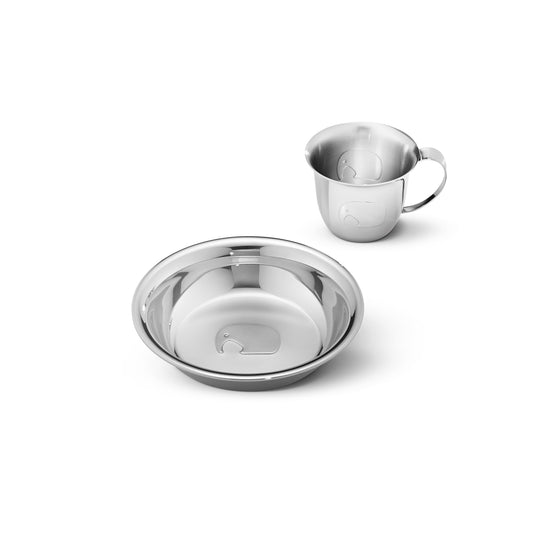 Elephant Child Cup & Plate Set