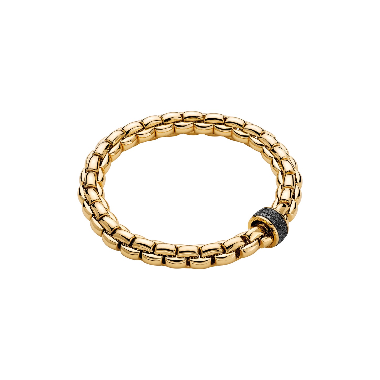FOPE Eka Flex’it Armband mit Black Diamond Rondell
