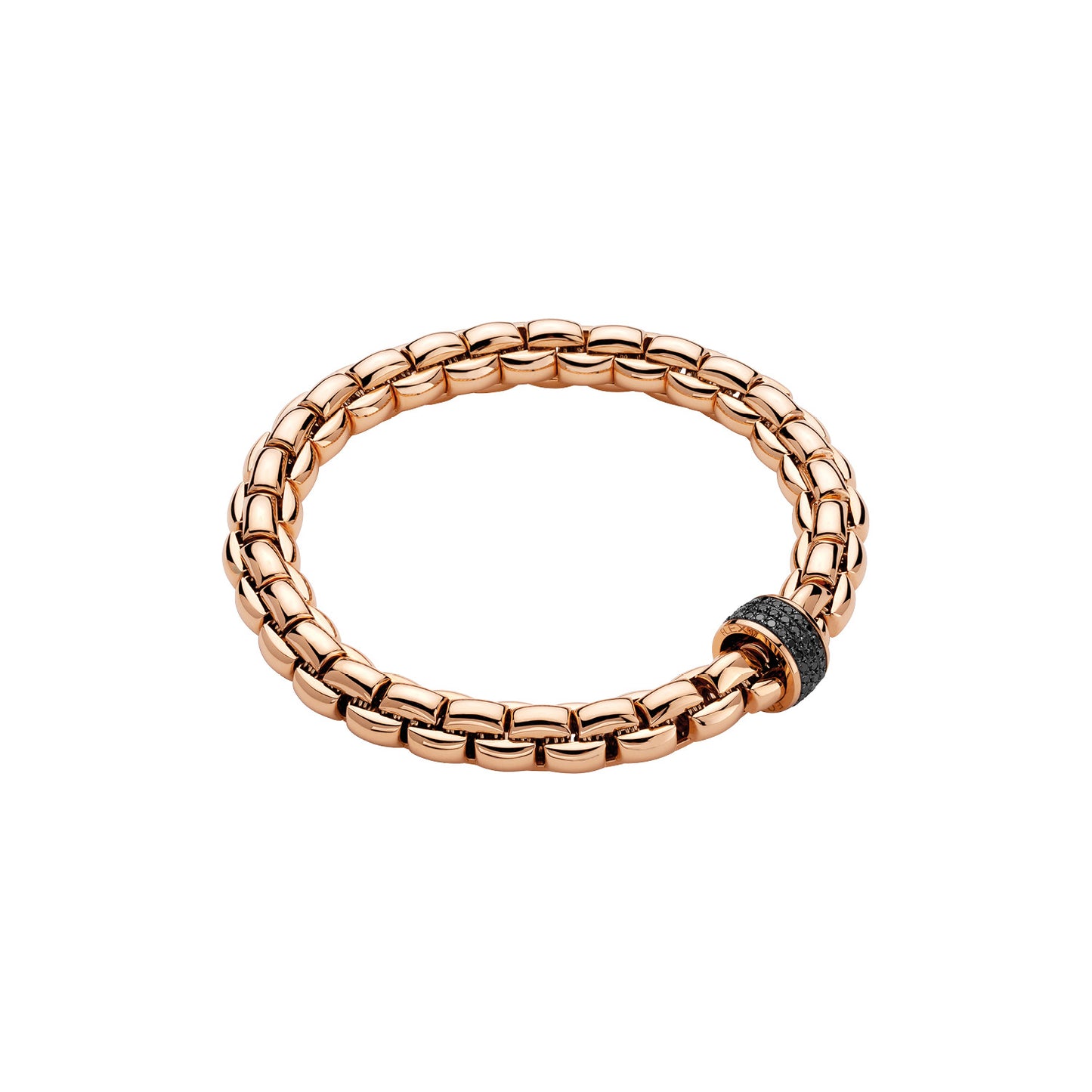 FOPE Eka Flex’it Armband mit Black Diamond Rondell