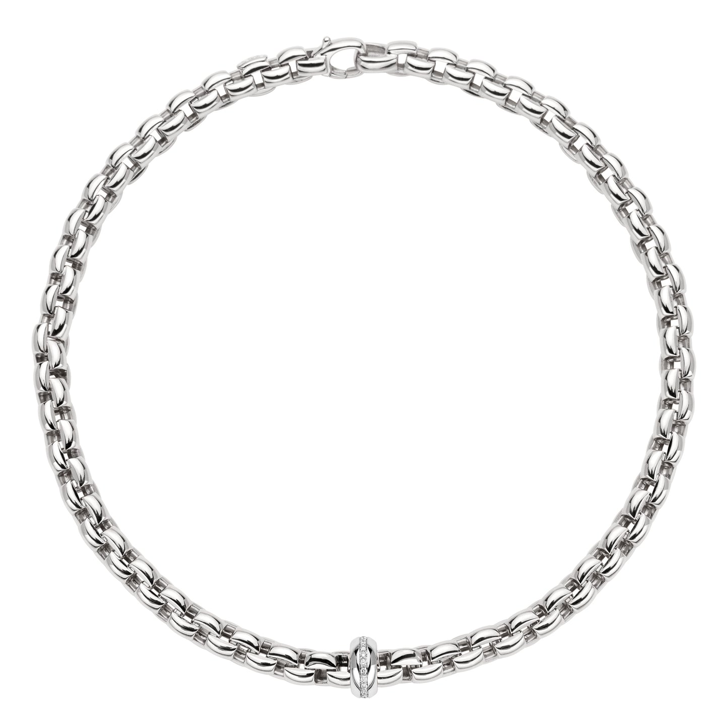 FOPE Eka Necklace- Diamond Line Rondel