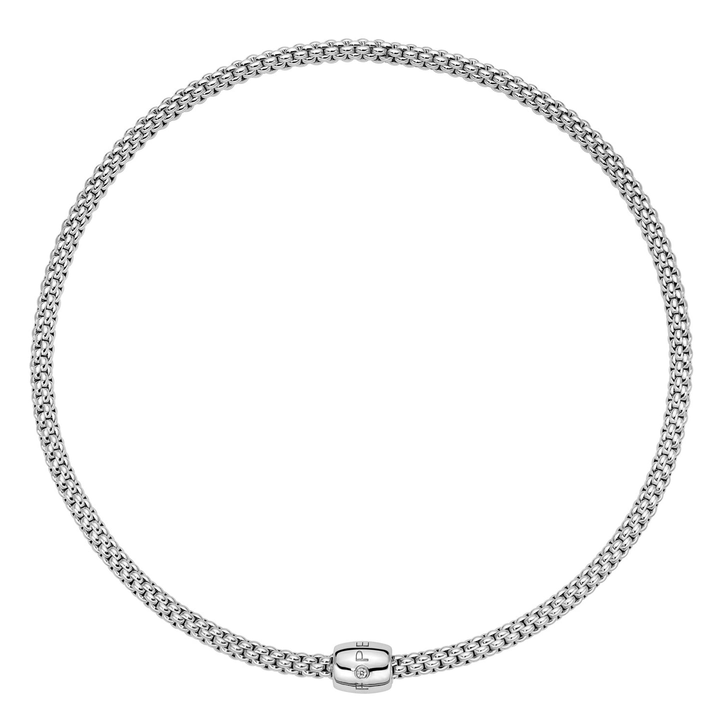 Solo Collection: Prima Choker Necklace with Diamond Clasp