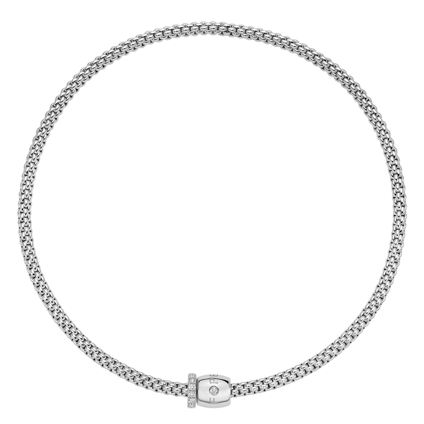 Solo Collection: Prima Choker Necklace with Diamond Rondel
