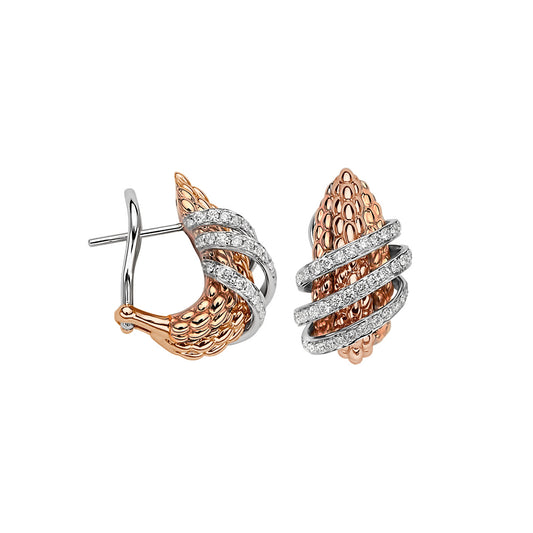 Solo Collection: Full Pavé Small Hoops