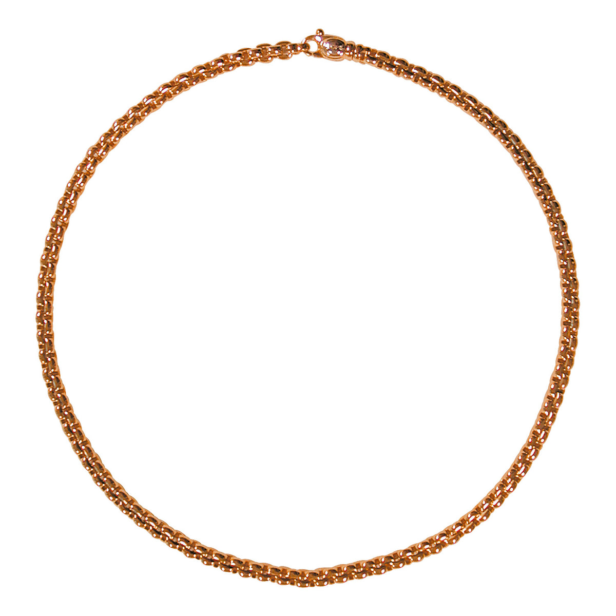 FOPE 18ct Gold Woven Mesh Necklace